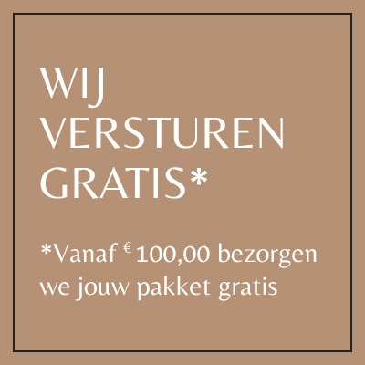 Gratus verzending vanaf 100 euro