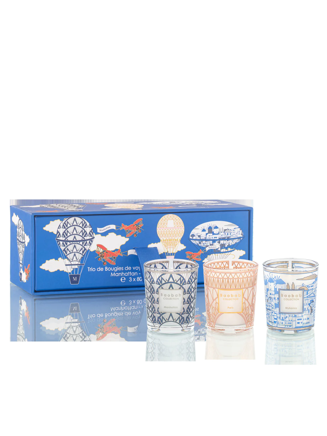 Trio Travel Manhattan Paris Mykonos - Afbeelding 2