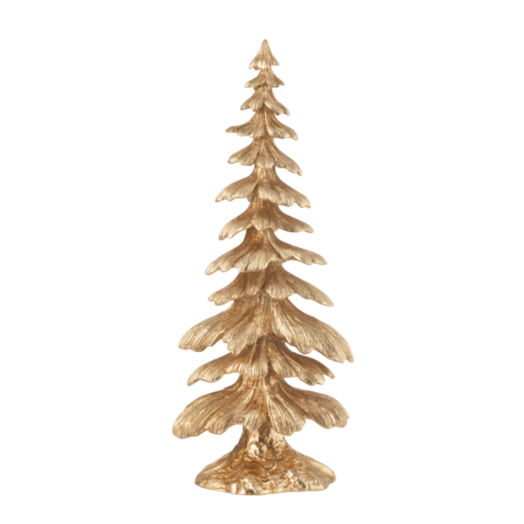 Kerstboompje goud M
